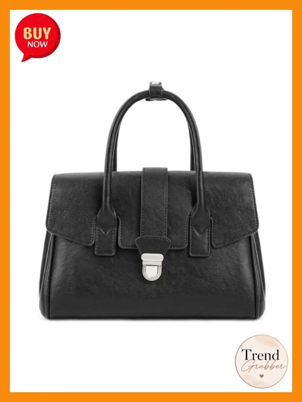 Vegan Leather Top Handle Satchel Tote Convertible Crossbody
